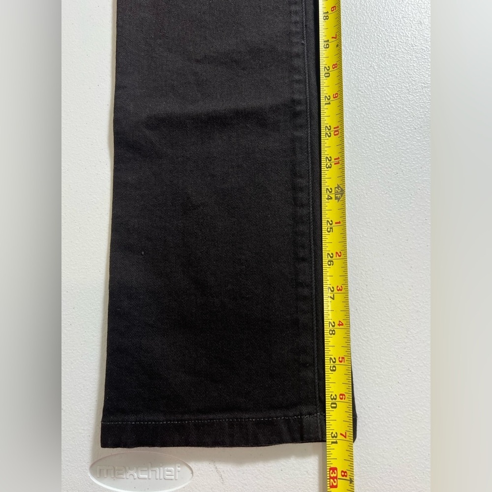 NWT Favorite daughter, The Vivi Kingsley‎ Straight Leg black Jeans 24 button fly - Picture 6 of 11